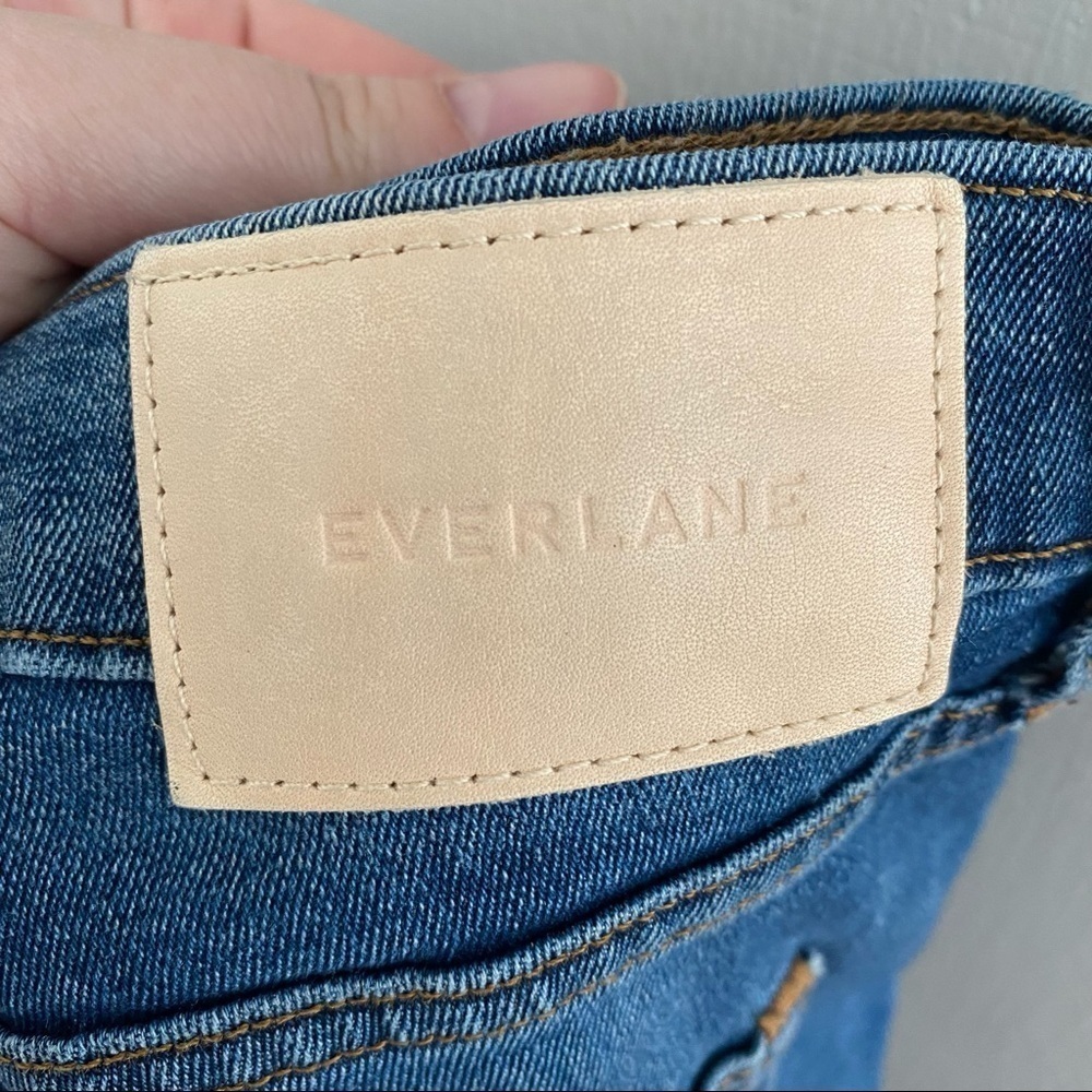 Everlane The Vintage Skinny Jean with Button Fly and Raw Hem Finish - Picture 4 of 7